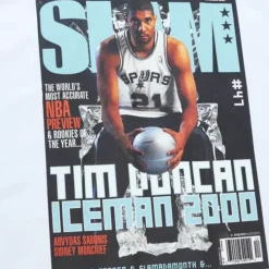 Mitchell & Ness T-Shirts & Tops-Slam Cover San Antonio Spurs Tim Duncan