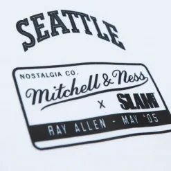 Mitchell & Ness T-Shirts & Tops-Slam Cover Seattle Supersonics Ray Allen