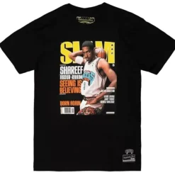 Mitchell & Ness T-Shirts & Tops-Slam Cover Tee Vancouver Grizzlies 2000 Shareef Abdur-Rahim