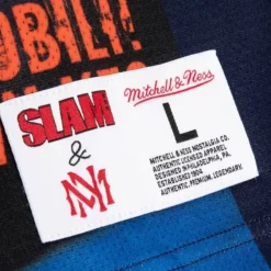 Mitchell & Ness T-Shirts & Tops-Slam Sublimated Tank New Jersey Nets Kenyon Martin