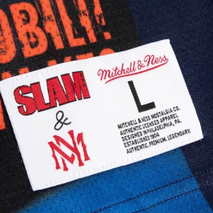 Mitchell & Ness T-Shirts & Tops-Slam Sublimated Tank New Jersey Nets Kenyon Martin