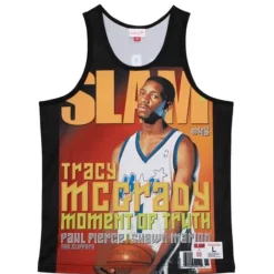 Mitchell & Ness T-Shirts & Tops-Slam Sublimated Tank Orlando Magic Tracy Mcgrady