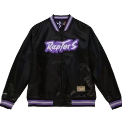 Mitchell & Ness Jackets & Outerwear-Slap Sticker Reversible Jacket Toronto Raptors