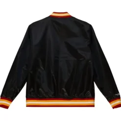 Mitchell & Ness Jackets & Outerwear-Slap Sticker Reversible Jacket Atlanta Hawks