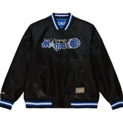 Mitchell & Ness Jackets & Outerwear-Slap Sticker Reversible Jacket Orlando Magic