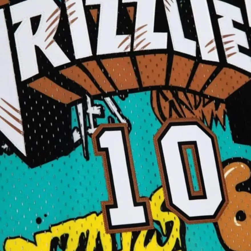 Mitchell & Ness Nba Swingman-Slap Sticker Swingman Mike Bibby Vancouver Grizzlies 1998-99 Jersey