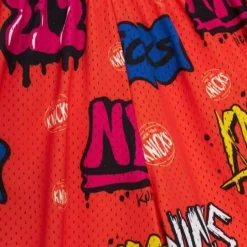 Mitchell & Ness Shorts-Slap Sticker Swingman New York Knicks 1991-92 Shorts
