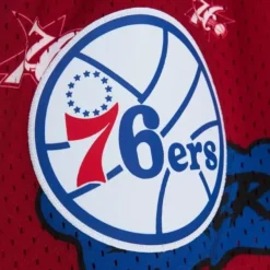 Mitchell & Ness Shorts-Slap Sticker Swingman Philadelphia 76Ers 1996-97 Shorts