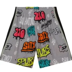 Mitchell & Ness Shorts-Slap Sticker Swingman San Antonio Spurs 1998-99 Shorts