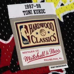 Mitchell & Ness Nba Swingman-Slap Sticker Swingman Toni Kukoc Chicago Bulls 1997-98 Jersey