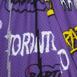 Mitchell & Ness Shorts-Slap Sticker Swingman Toronto Raptors 1998-99 Shorts