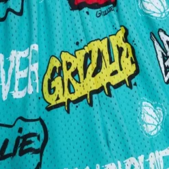 Mitchell & Ness Shorts-Slap Sticker Swingman Vancouver Grizzlies 1998-99 Shorts