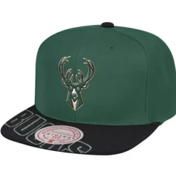 Mitchell & Ness Snapback-Slash Century Snapback Milwaukee Bucks