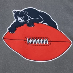 Mitchell & Ness Hoodies & Sweatshirts-Snow Washed Fleece Crew Chicago Bears