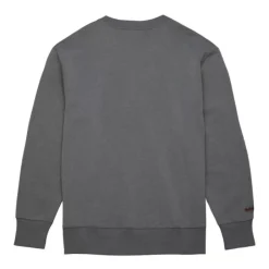 Mitchell & Ness Hoodies & Sweatshirts-Snow Washed Fleece Crew Current Logo Colorado Avalanche