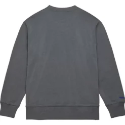 Mitchell & Ness Hoodies & Sweatshirts-Snow Washed Fleece Crew Golden State Warriors