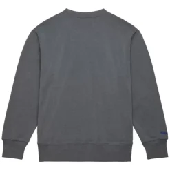 Mitchell & Ness Hoodies & Sweatshirts-Snow Washed Fleece Crew New York Knicks