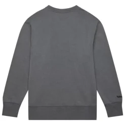 Mitchell & Ness Hoodies & Sweatshirts-Snow Washed Fleece Crew Oakland Raiders