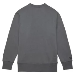 Mitchell & Ness Hoodies & Sweatshirts-Snow Washed Fleece Crew Pittsburgh Steelers