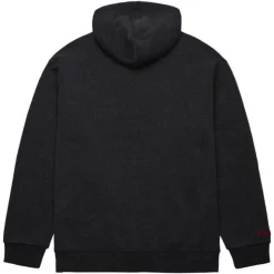 Mitchell & Ness Hoodies & Sweatshirts-Snow Washed Fleece Hoodie Miami Heat