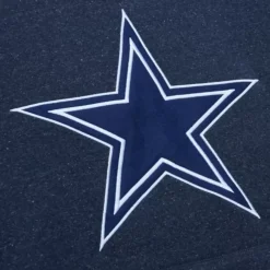 Mitchell & Ness Hoodies & Sweatshirts-Snow Washed Fleece Hoodie Dallas Cowboys