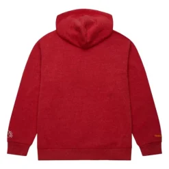 Mitchell & Ness Hoodies & Sweatshirts-Snow Washed Fleece Hoodie Kansas City Chiefs