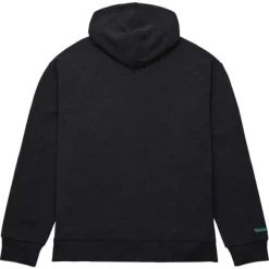 Mitchell & Ness Hoodies & Sweatshirts-Snow Washed Fleece Hoodie Vintage Logo Vancouver Grizzlies