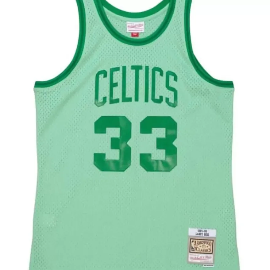 Mitchell & Ness Nba Swingman-Space Knit Swingman Larry Bird Boston Celtics 1985-86 Jersey