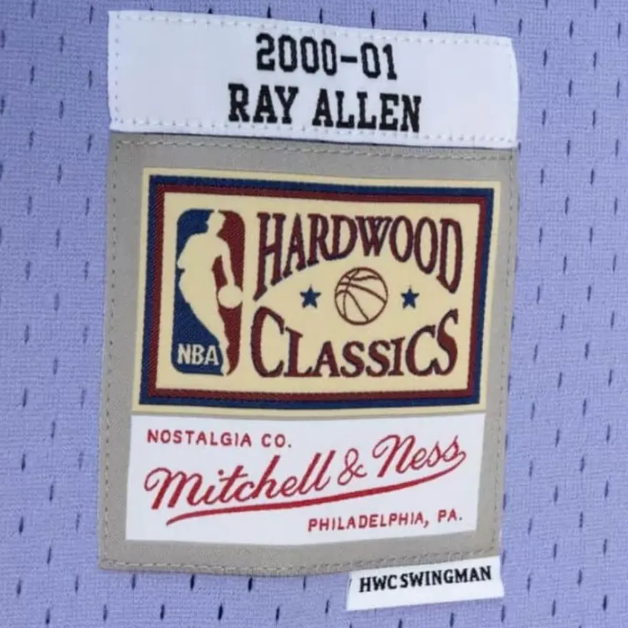 Mitchell & Ness Nba Swingman-Space Knit Swingman Ray Allen Milwaukee Bucks 2000-01 Jersey