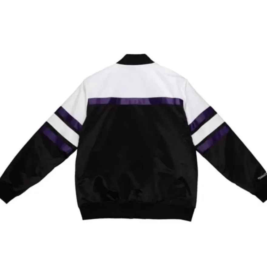 Mitchell & Ness Jackets & Outerwear-Special Script Heavyweight Satin Jacket Baltimore Ravens