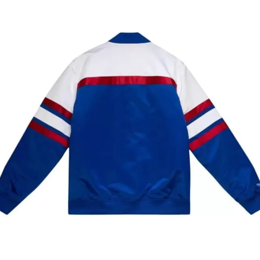 Mitchell & Ness Jackets & Outerwear-Special Script Heavyweight Satin Jacket Chicago Cubs
