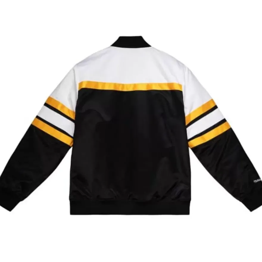 Mitchell & Ness Jackets & Outerwear-Special Script Heavyweight Satin Jacket Pittsburgh Pirates
