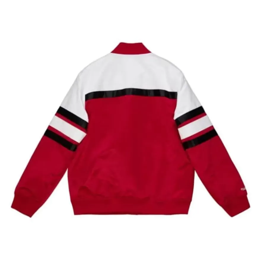 Mitchell & Ness Jackets & Outerwear-Special Script Heavyweight Satin Jacket Cincinnati Reds