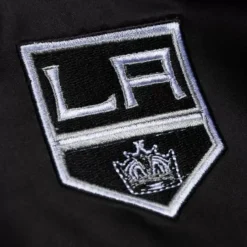 Mitchell & Ness Jackets & Outerwear-Special Script Light Weight Satin Jacket Los Angeles Kings