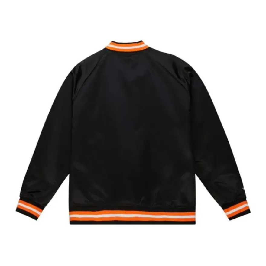 Mitchell & Ness Jackets & Outerwear-Special Script Lightweight Satin Jacket Phoenix Suns