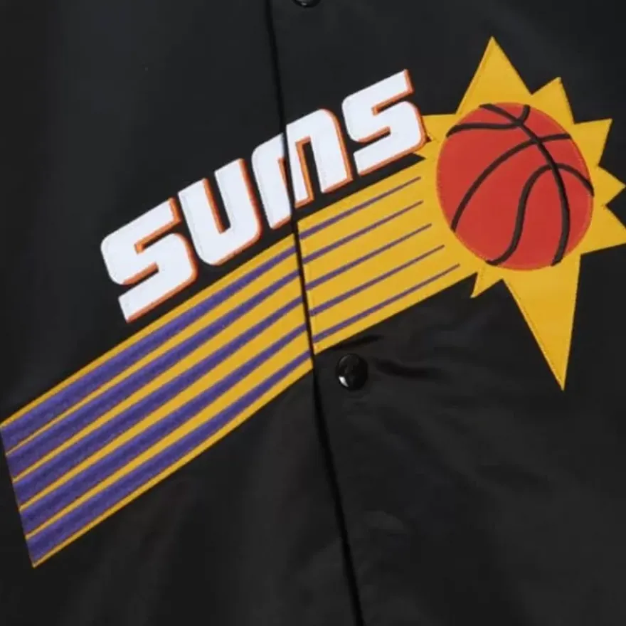 Mitchell & Ness Jackets & Outerwear-Special Script Lightweight Satin Jacket Phoenix Suns