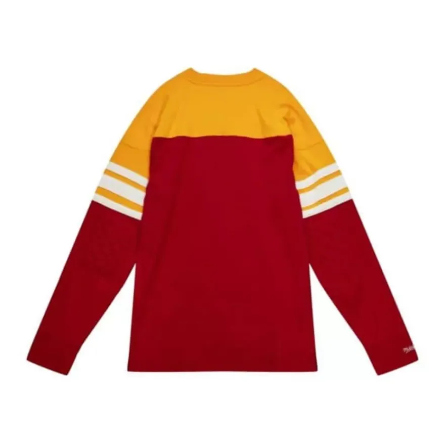 Mitchell & Ness T-Shirts & Tops-Special Script Long Sleeve Kansas City Chiefs