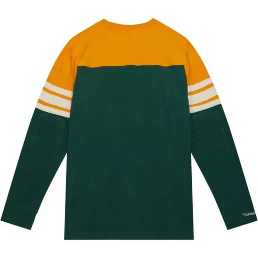Mitchell & Ness T-Shirts & Tops-Special Script Long Sleeve Green Bay Packers