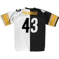Mitchell & Ness Nfl Legacy-Split Home & Away Legacy Troy Polamalu Pittsburgh Steelers Home 2005 Jersey
