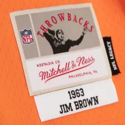 Mitchell & Ness Nfl Legacy-Split Legacy Jim Brown Cleveland Browns 1963 Jersey