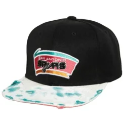 Mitchell & Ness Snapback-Ssbsts Snapback Hwc San Antonio Spurs