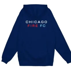 Mitchell & Ness Hoodies & Sweatshirts-Stars Secondary Logo Pullover Chicago Fire
