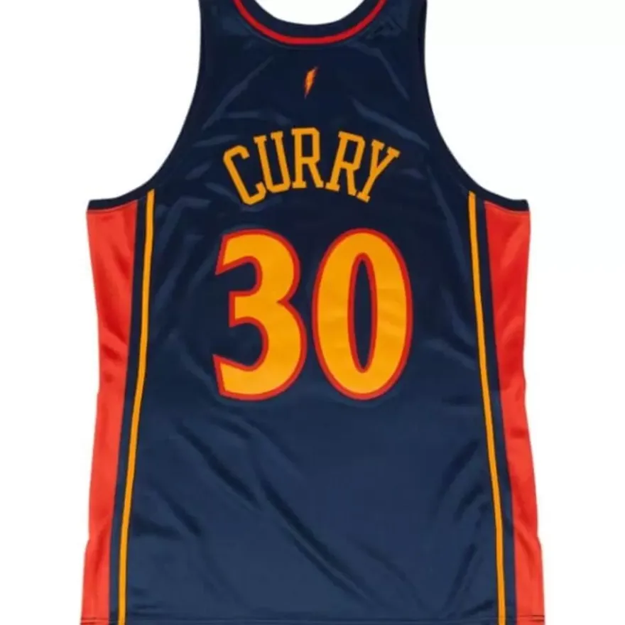 Mitchell & Ness Nba Authentic-Stephen Curry 2009-10 Authentic Jersey Golden State Warriors