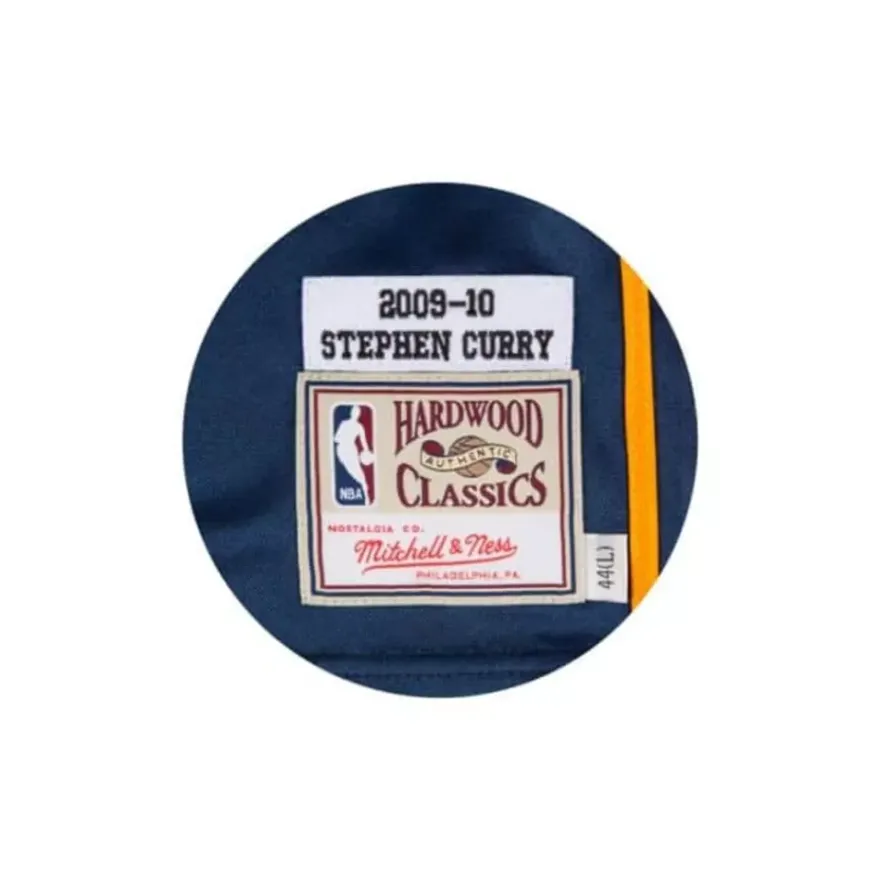 Mitchell & Ness Nba Authentic-Stephen Curry 2009-10 Authentic Jersey Golden State Warriors