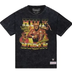 Mitchell & Ness T-Shirts & Tops-Still Running Wild Tee Hulk Hogan