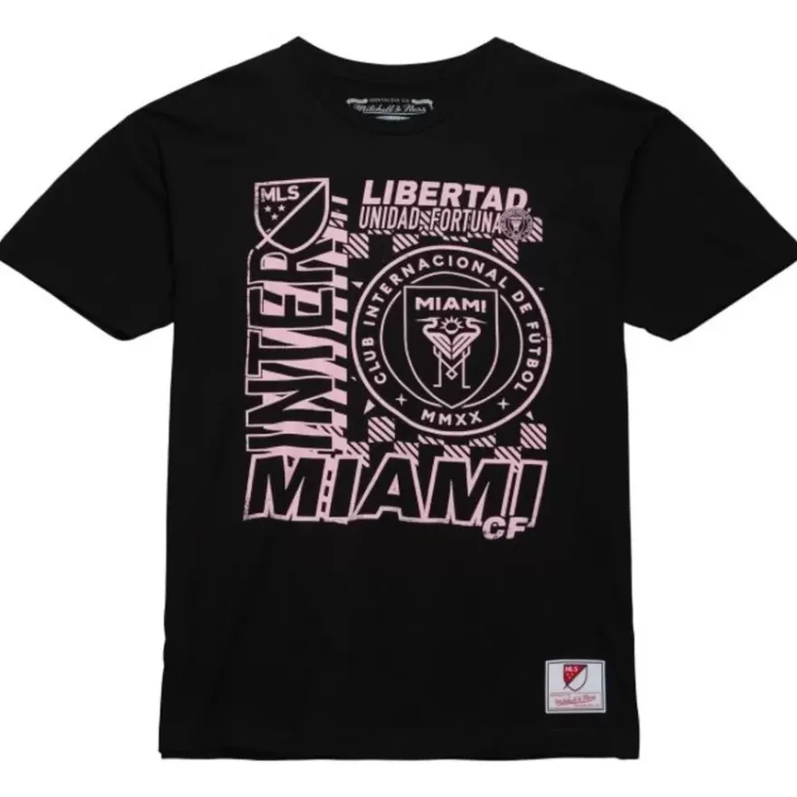 Mitchell & Ness T-Shirts & Tops-Striker Tee Inter Miami Cf
