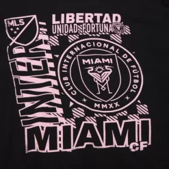 Mitchell & Ness T-Shirts & Tops-Striker Tee Inter Miami Cf