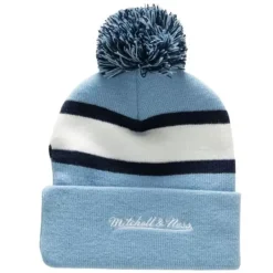 Mitchell & Ness Knit-Stripe Pom Knit Pittsburgh Penguins