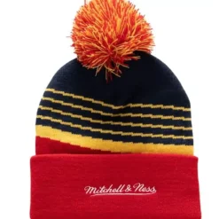 Mitchell & Ness Knit-Stripe Pom Knit St. Louis Blues