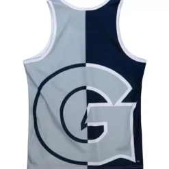 Mitchell & Ness T-Shirts & Tops-Sublimated Player Tank Georgetown University Allen Iverson